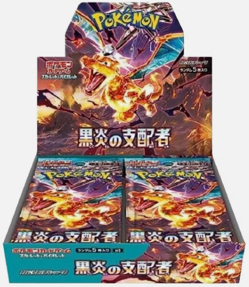 Pokemon Ruler of the Black Flame Japanese Booster Box [SV3]